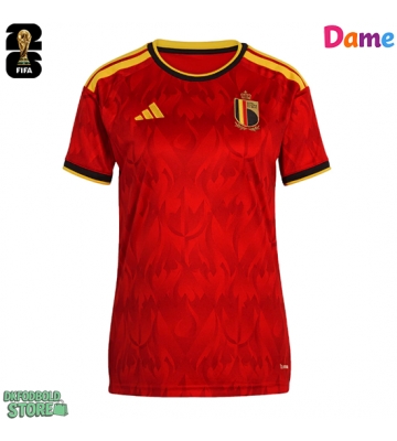 Belgien Replika Hjemmebanetrøje Dame VM 2026 Kortærmet